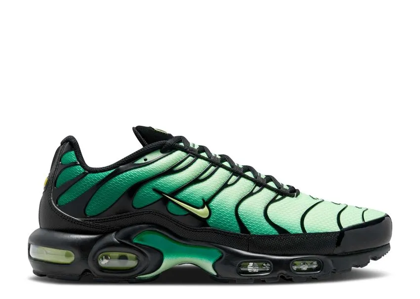 Nike Air Max Plus Vapor Green Malachite Black Light Lemon Twist Clean Fit Airy Fit