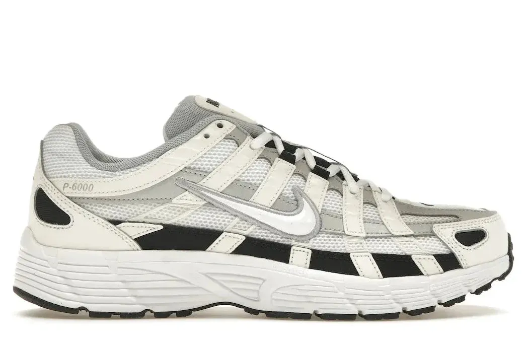 Nike P-6000 Sail Wolf Grey Comfort Padding Around Ankle