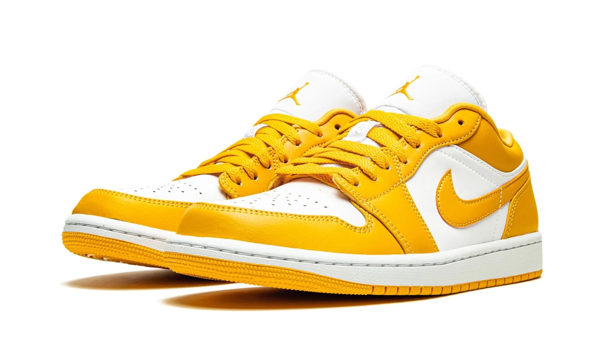 Vintage Love Cushioned heel Air Jordan 1 Low Pollen