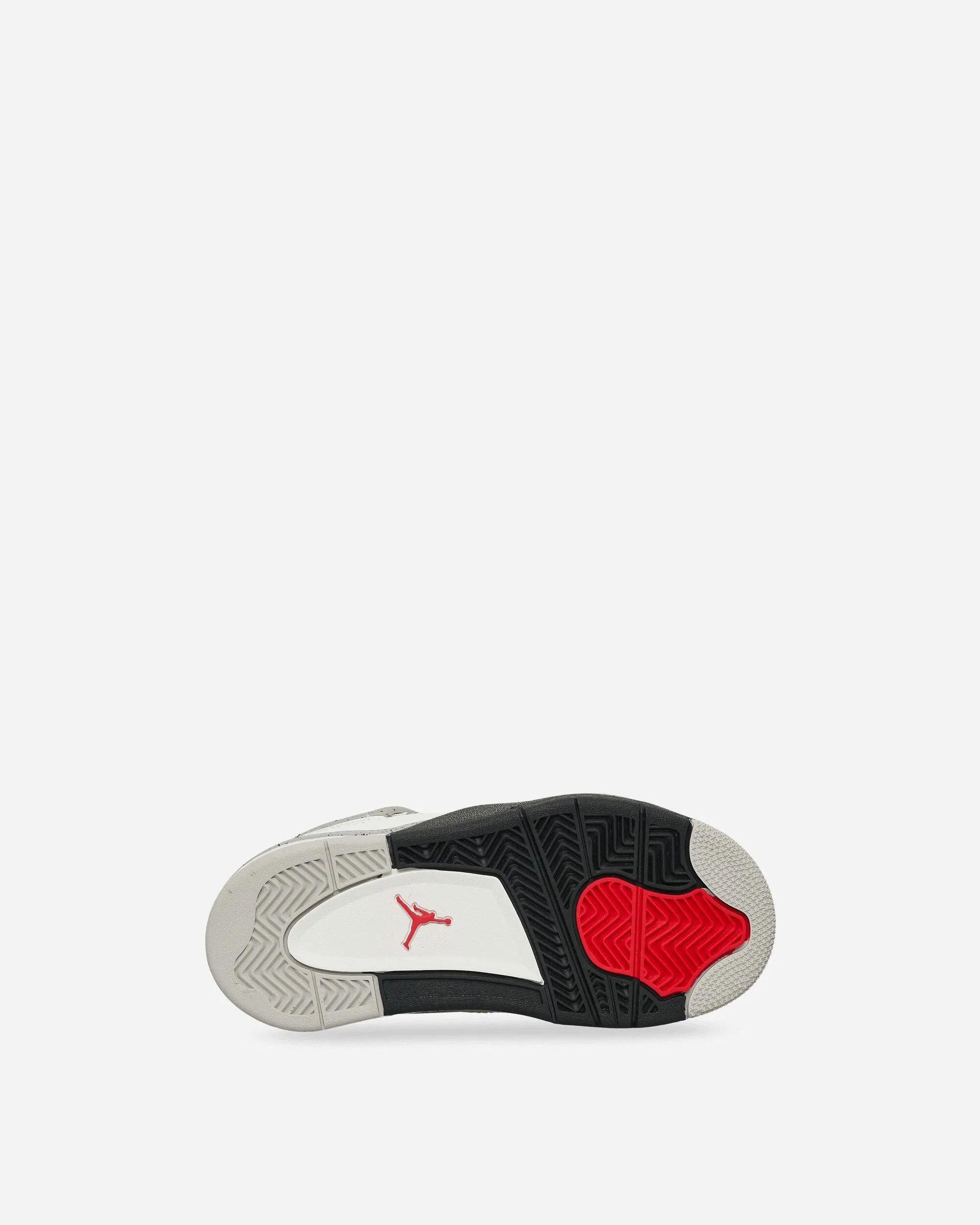 Stretchable Material Air Jordan 4 (PS) Sneakers White Cement