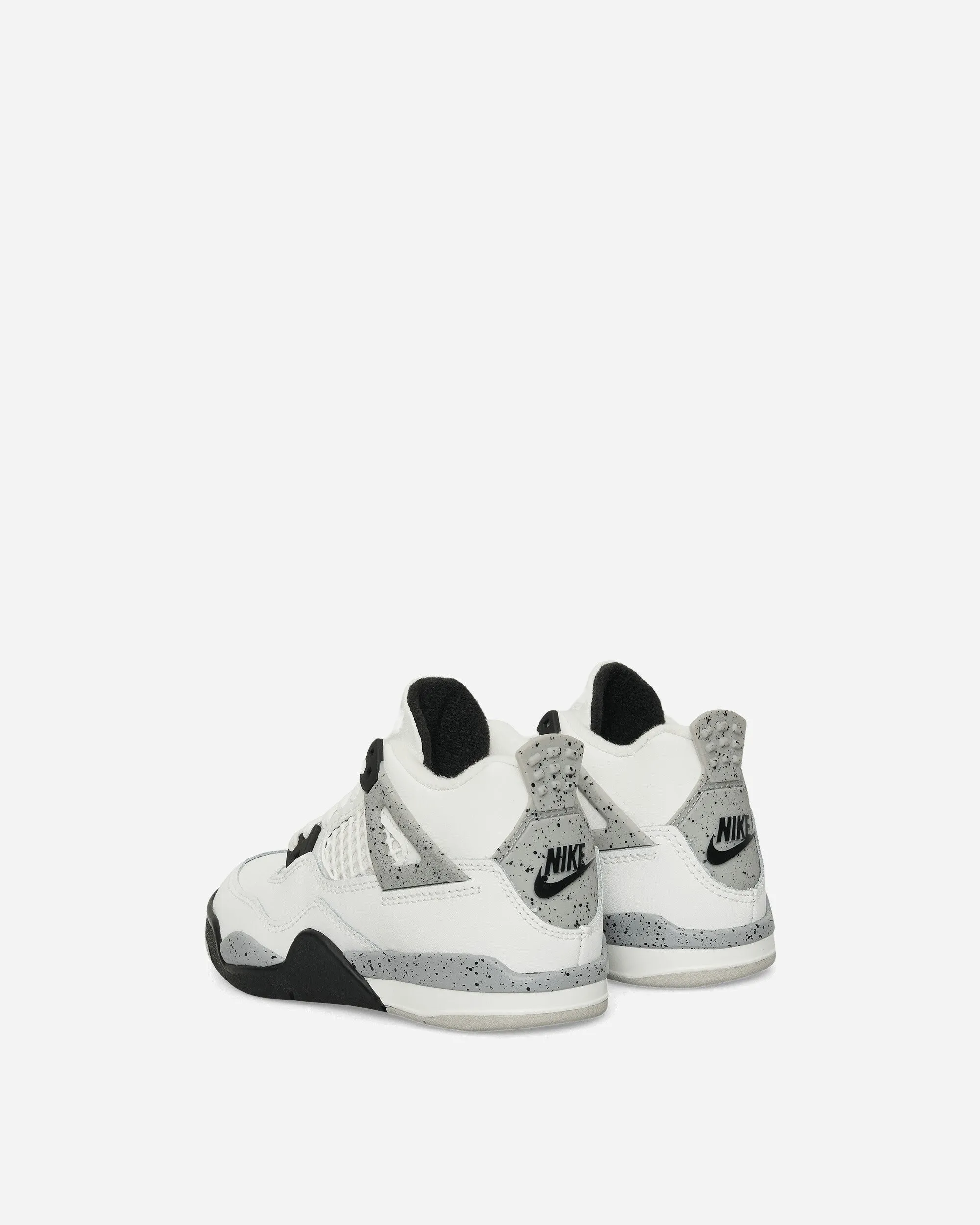 Air Jordan 4 (PS) Sneakers White Cement Cotton Base