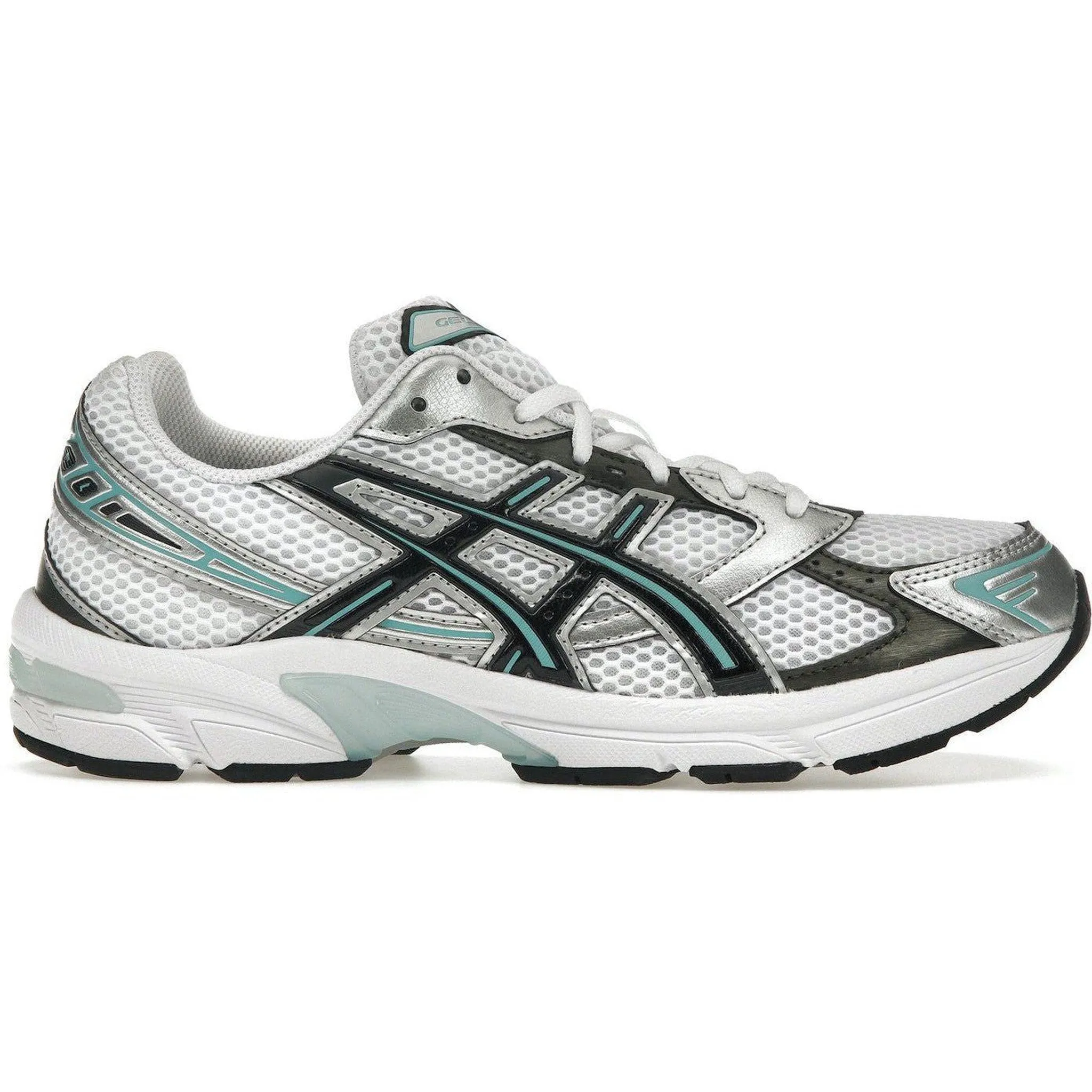 ASICS Gel-1130 White Black Turquoise Breathable Lining