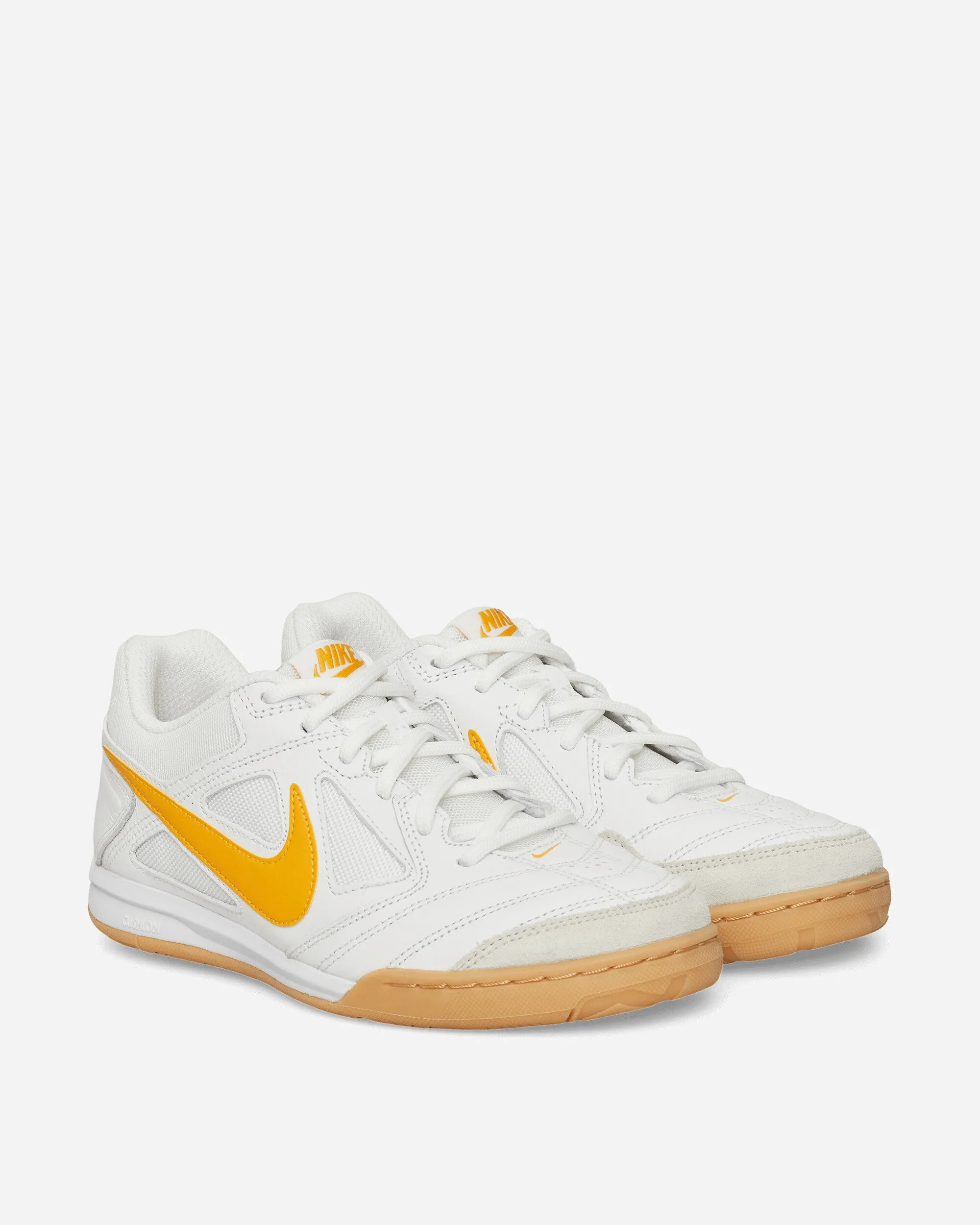 Rubber Outsole Work Gato Sneakers White / University Gold