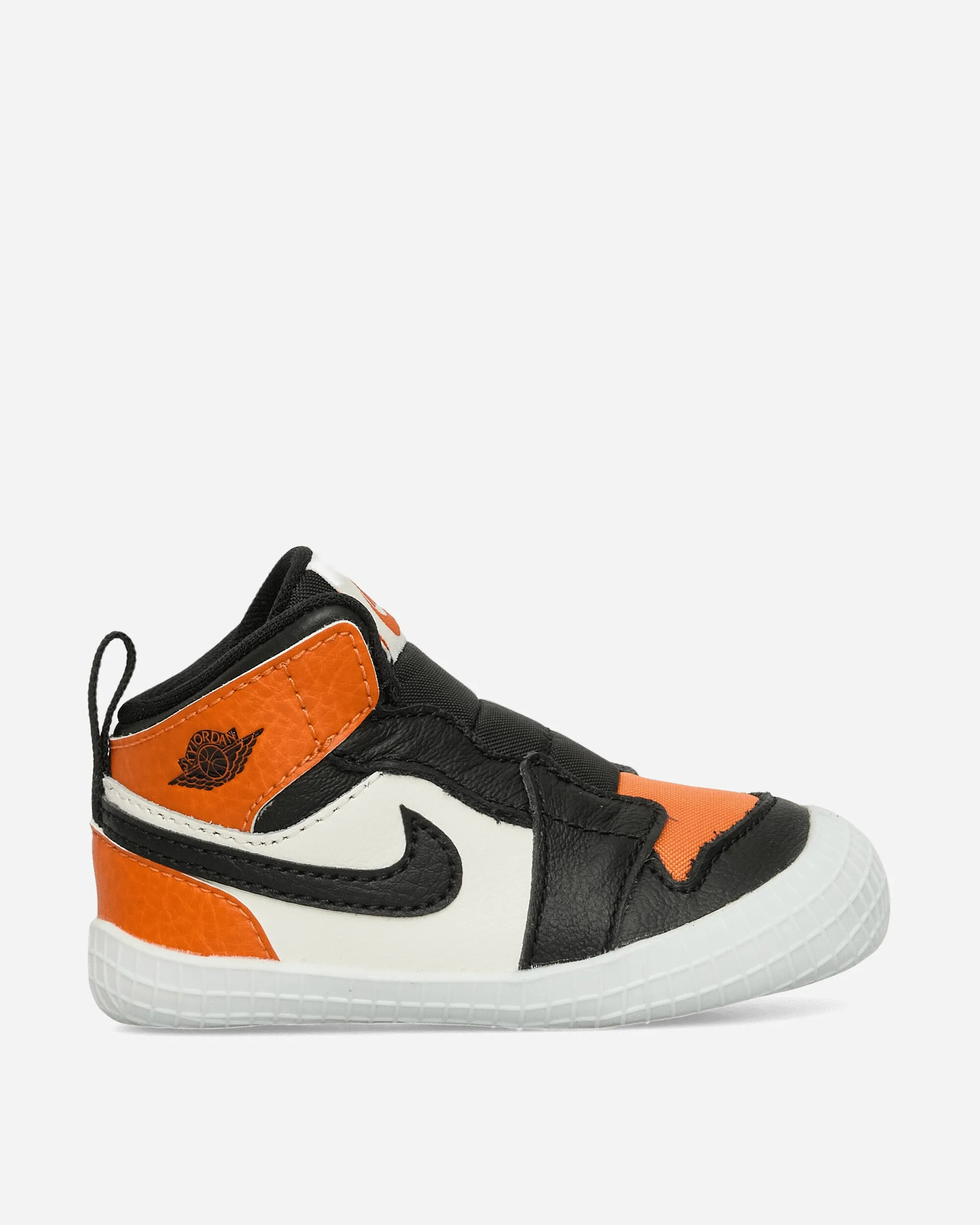 Jordan 1 Baby Crib Bootie Shattered Backboard Smooth Soles Tech Glow