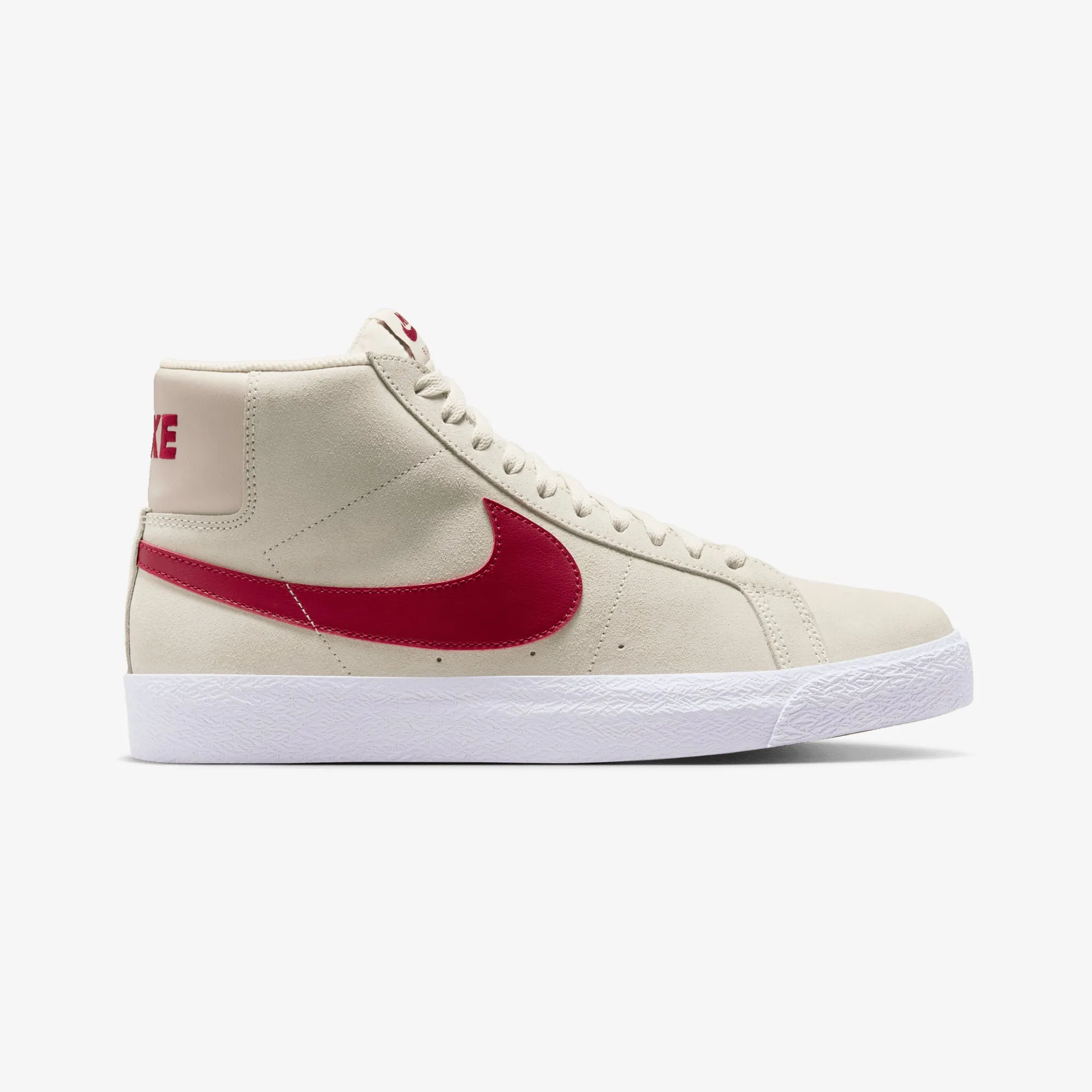 Best Seller Nike | SB ZOOM BLAZER MID { PALE IVORY/NOBLE RED-SILT RED-WHITE