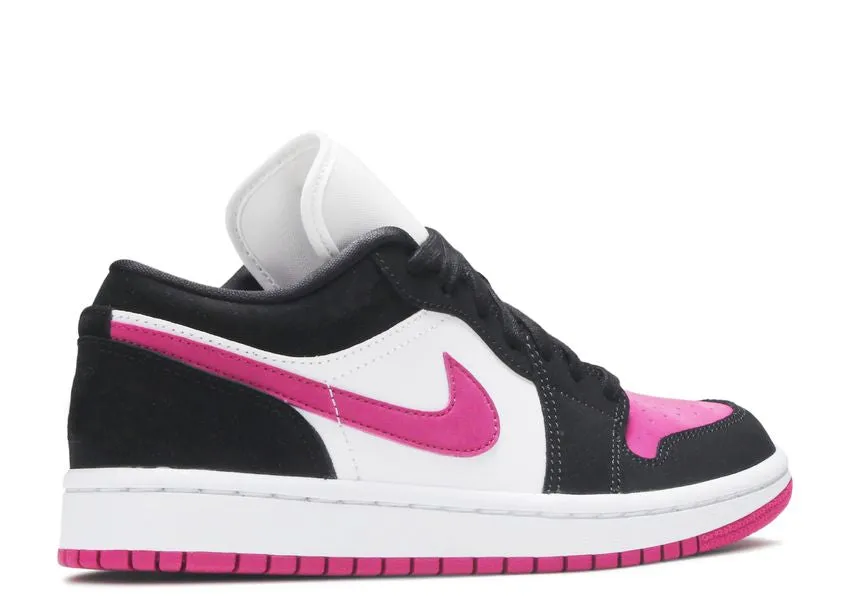 Weekend Comfort Daily Use Air Jordan 1 Low Black Cactus Flower