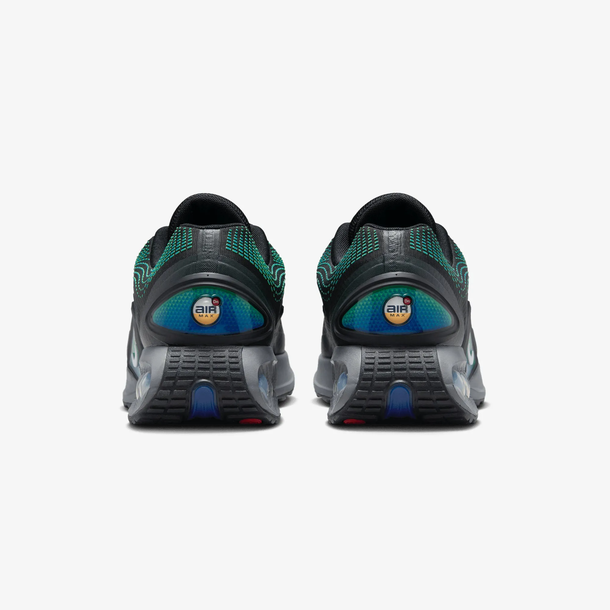 Italian Glam Nike | AIR MAX DN  { BLACK/WHITE-HYPER COBALT-RAGE GREEN