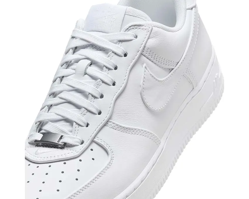 Nike Air Force 1 Low Retro Premium "Triple White" Ice Walk Stretchable Material