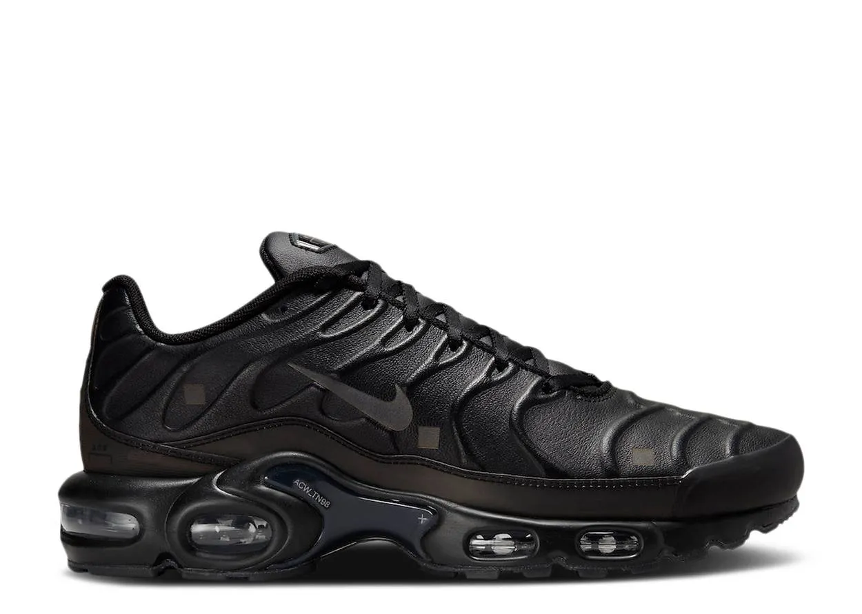 Flexible Arch Moisture   Wicking Nike Air Max Plus A-COLD-WALL Black