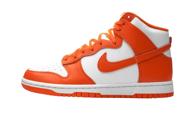 Nike Dunk High SP "Syracuse" Fashionable color scheme hook and loop closure