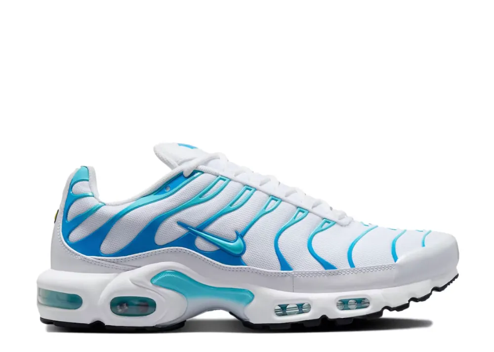 Nike Air Max Plus White Polarised Blue Easy Travel