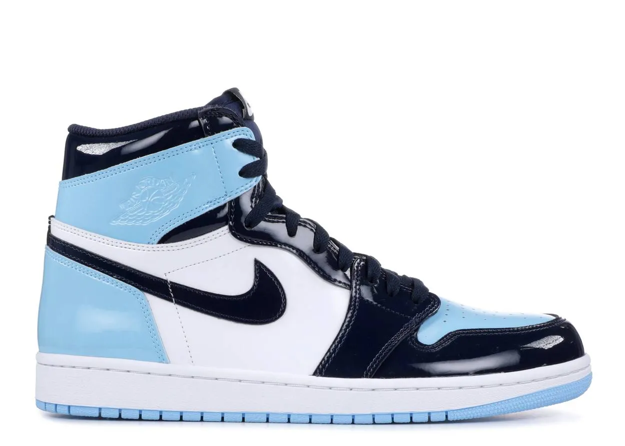Harbor Step Air Jordan 1 Retro High UNC Patent