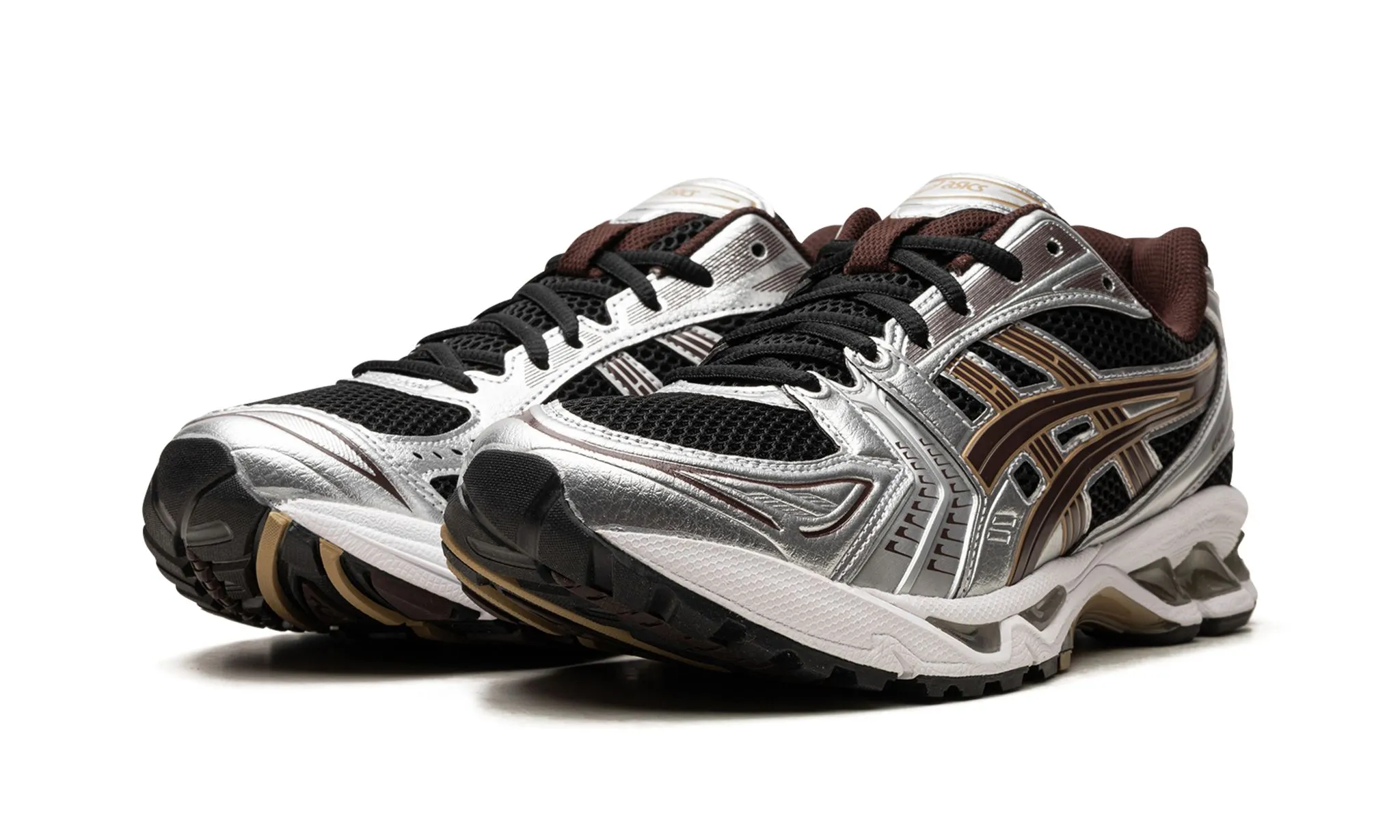 ASICS Gel-Kayano 14 "Black Coffee" Comfort Padded Wide Toe Box Design