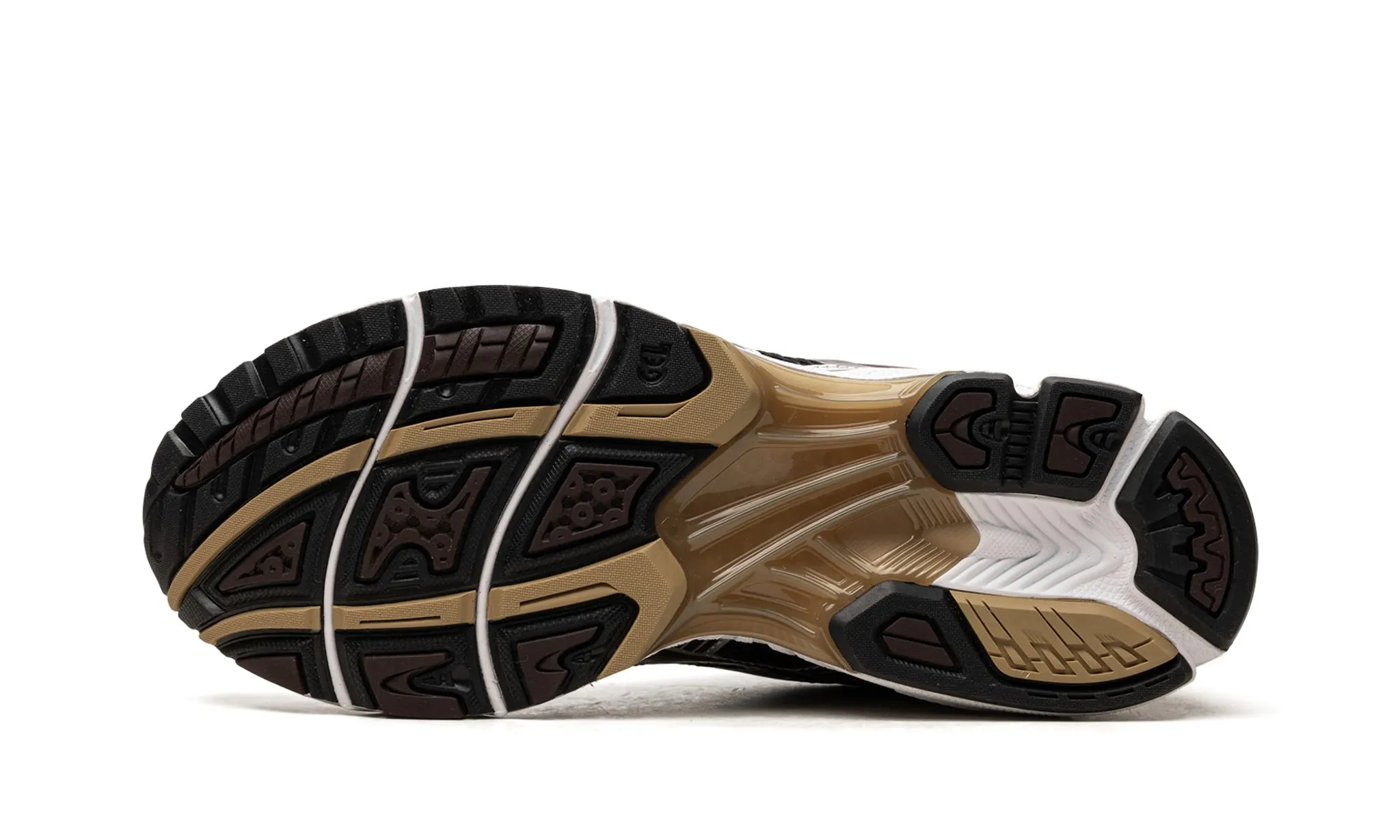 Anti Slip Traction perforated ASICS Gel-Kayano 14 "Black Coffee"