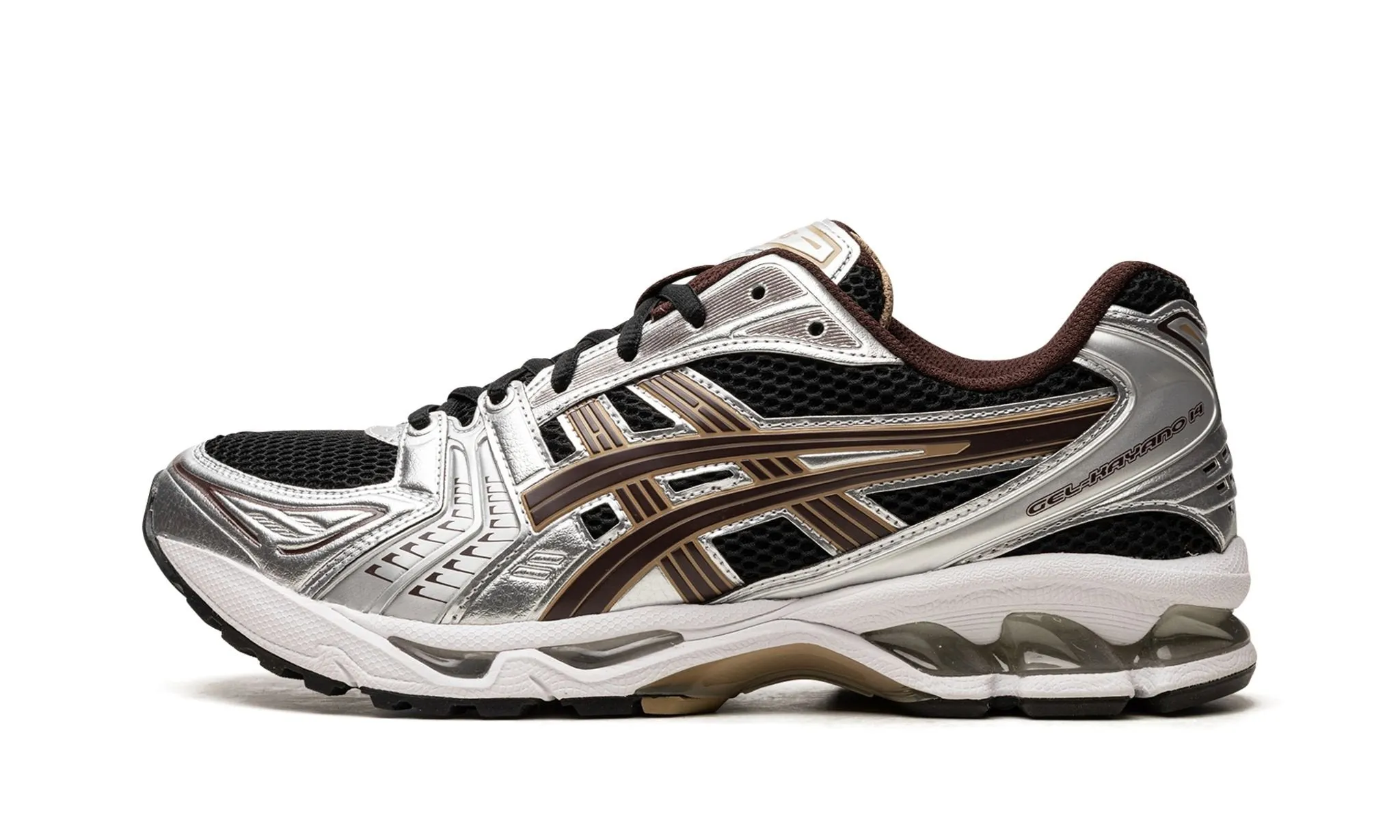 Plush Fit Anti   Slip Outsole ASICS Gel-Kayano 14 "Black Coffee"