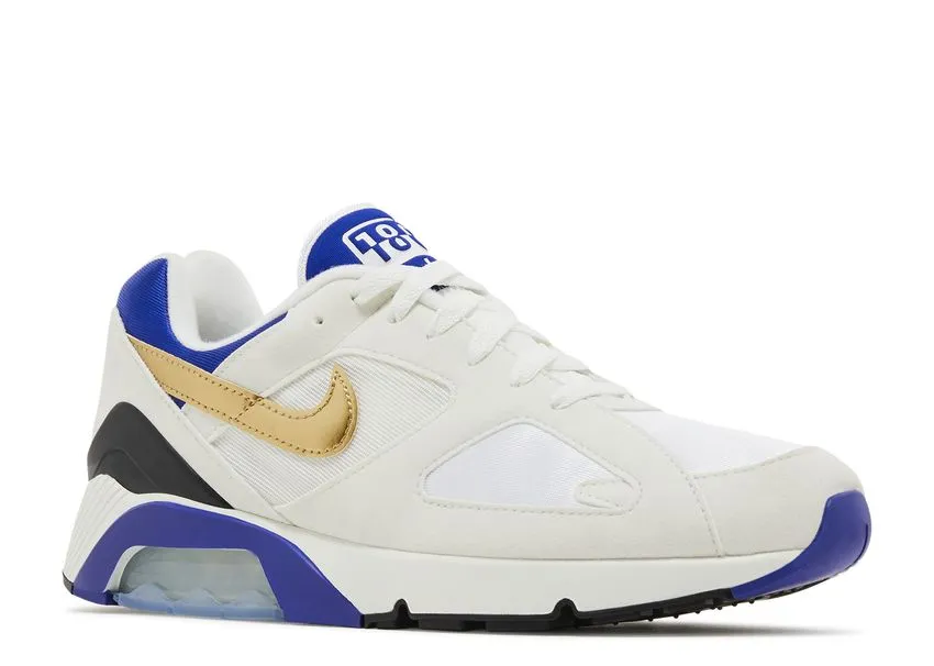 Nike Air Max 180 Summit White Concord Street Smart Zip Design