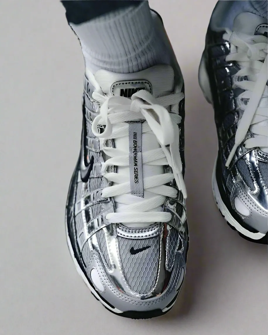Slip On Nike P-6000 Metallic Silver