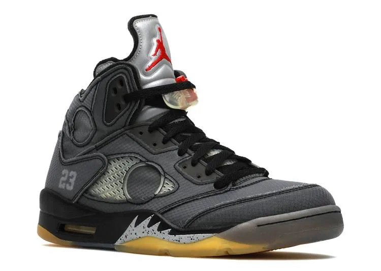 Air Jordan 5 Retro Off-White Black RollUp
