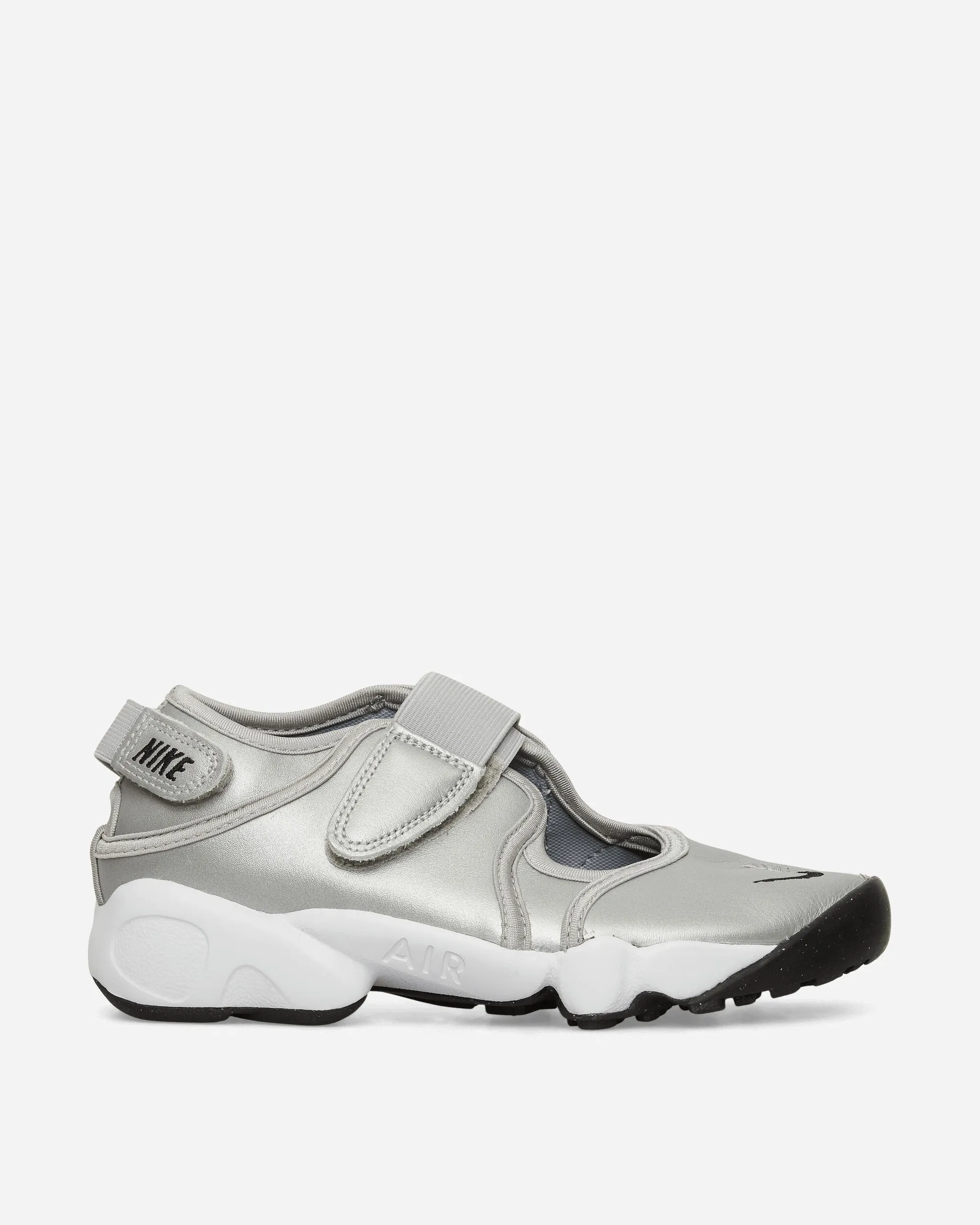 Teen Edge Women's Air Rift Leather Sandals Metallic Silver / Sail