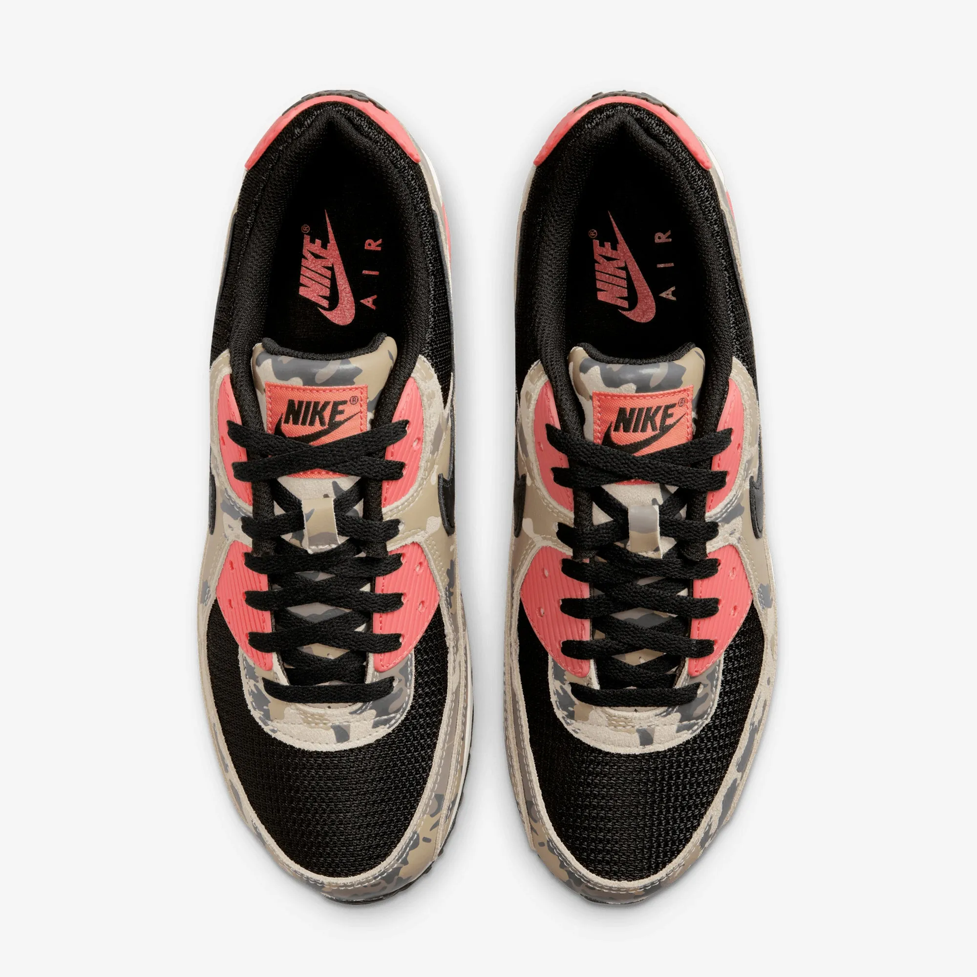 Nike | AIR MAX 90 { LT KHAKI/BLACK-MAGIC EMBER-MINK BROWN design Everyday