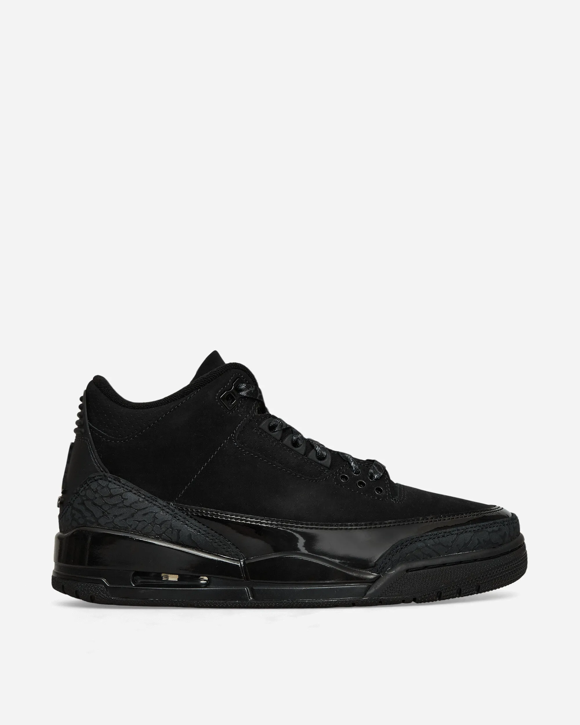 Padded collar Hero Edge Air Jordan 3 Sneakers Black Cat