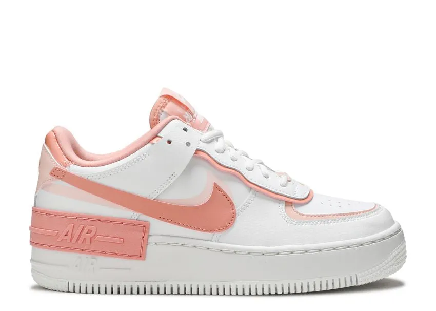Step Free Nike Air Force 1 Low Shadow White Coral Pink
