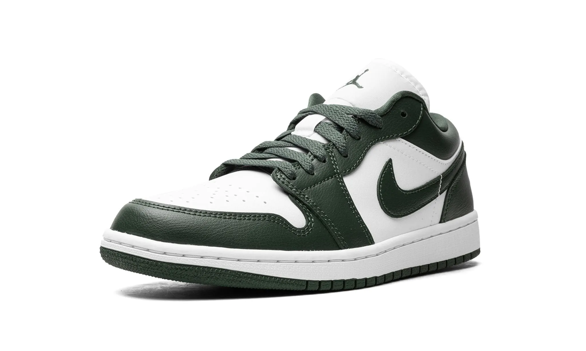 Air Jordan 1 Low Galactic Jade Clean White design