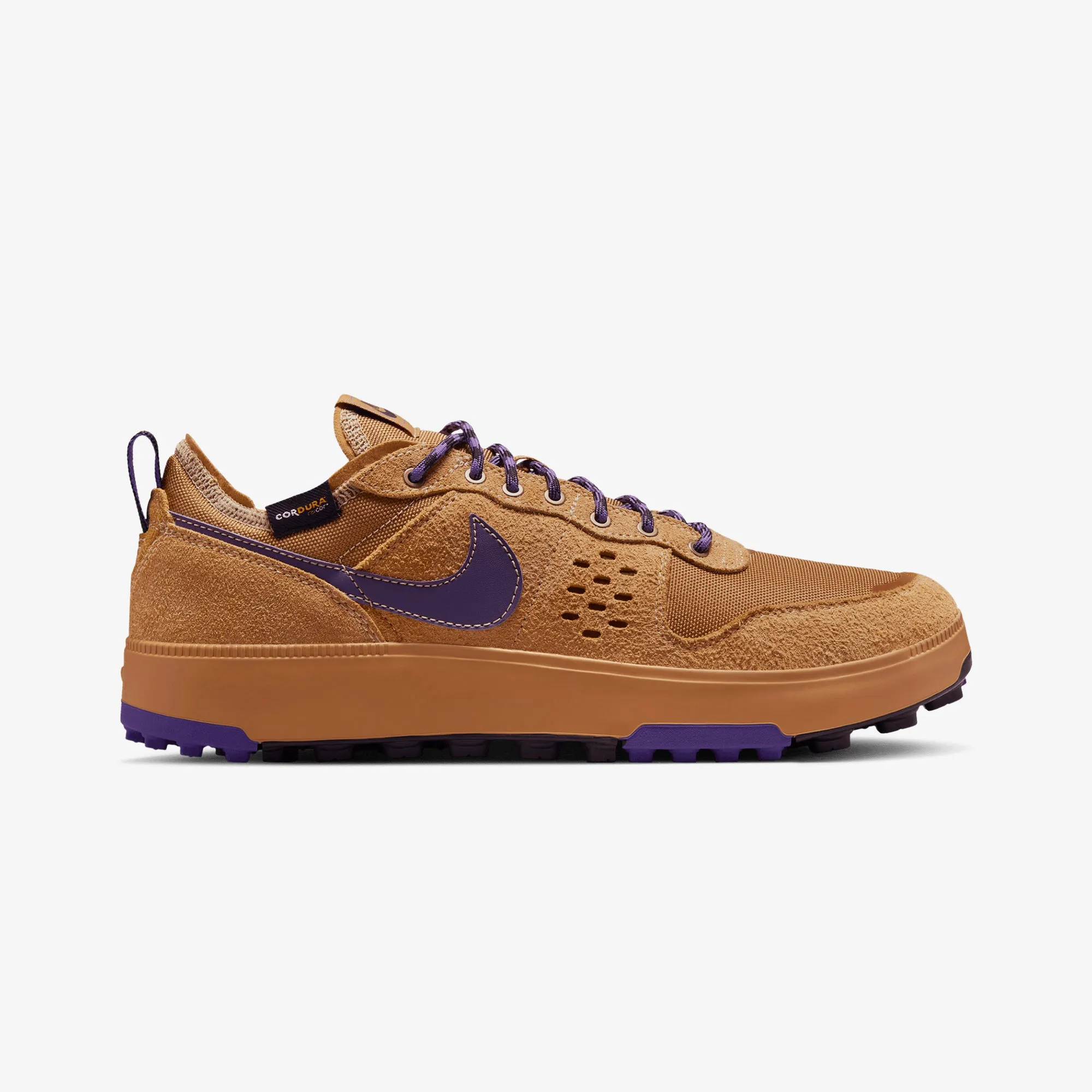 Nike | C1TY PREMIUM CORDURA? { FLAX/WILD GRAPE-BLACK-GUM YELLOW Suede Soft Global Cool