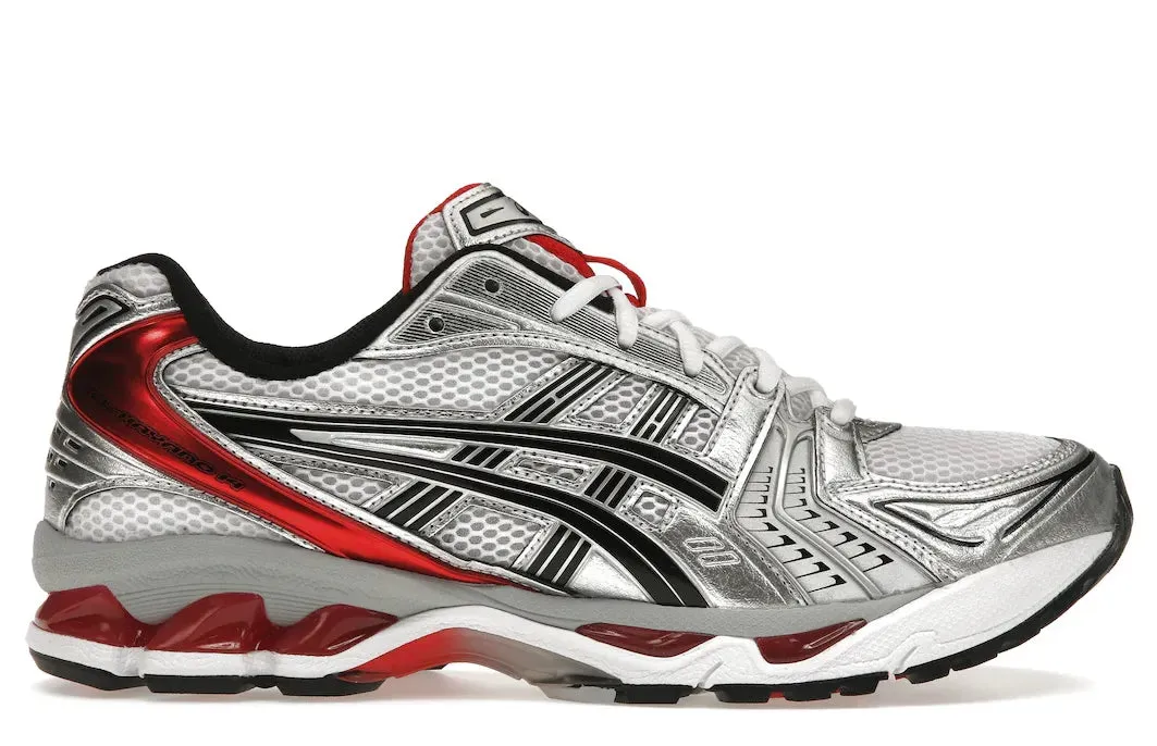 Comfort Upper Elastic Strap ASICS Gel-Kayano 14 White Classic Red