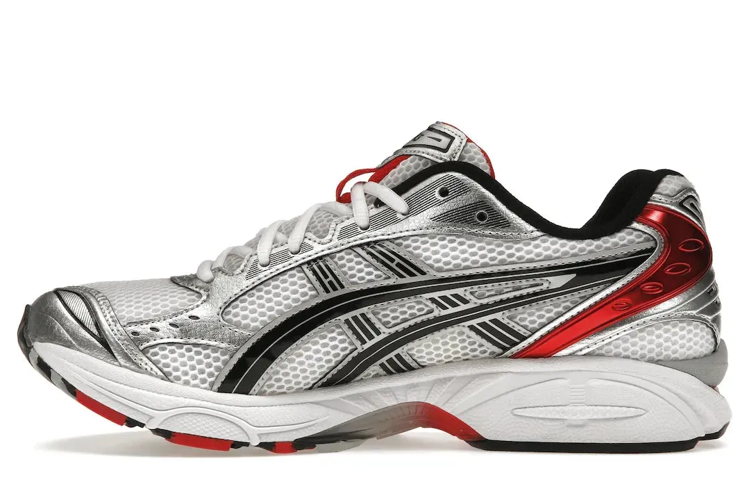 Impact Zone Low Touch ASICS Gel-Kayano 14 White Classic Red