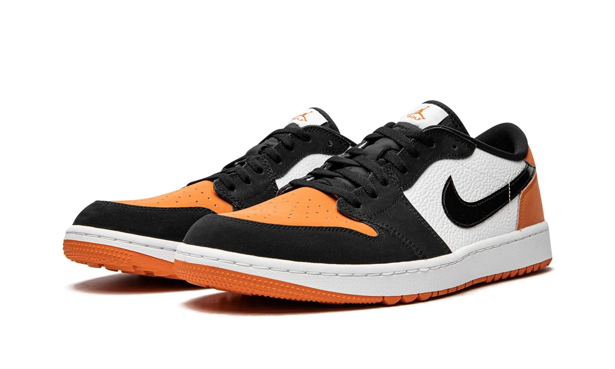 Smooth ride waterproof Air Jordan 1 Low Golf 'Starfish' / 'Shattered Backboard'