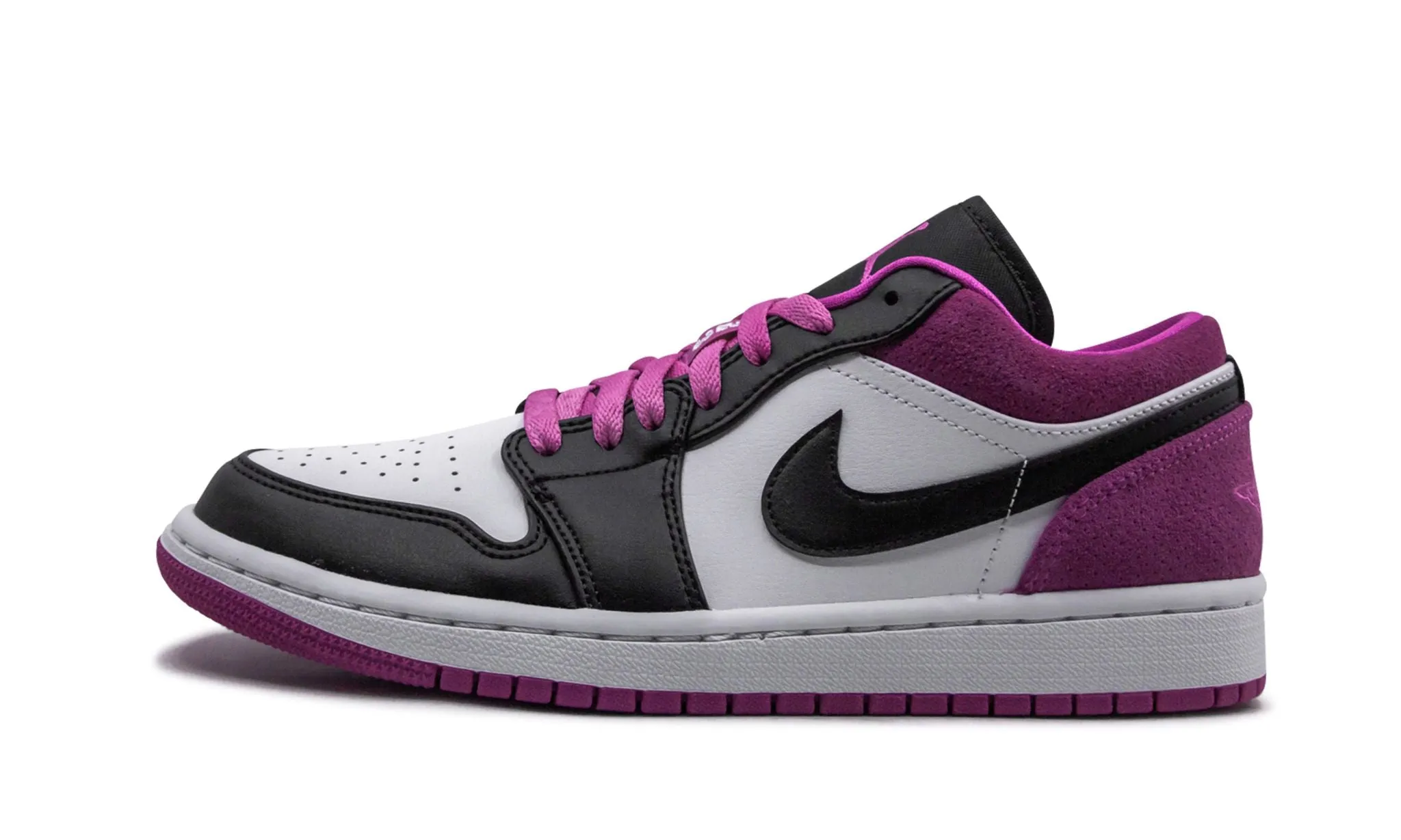 Air Jordan 1 Low SE Fuchsia Versatile Casual