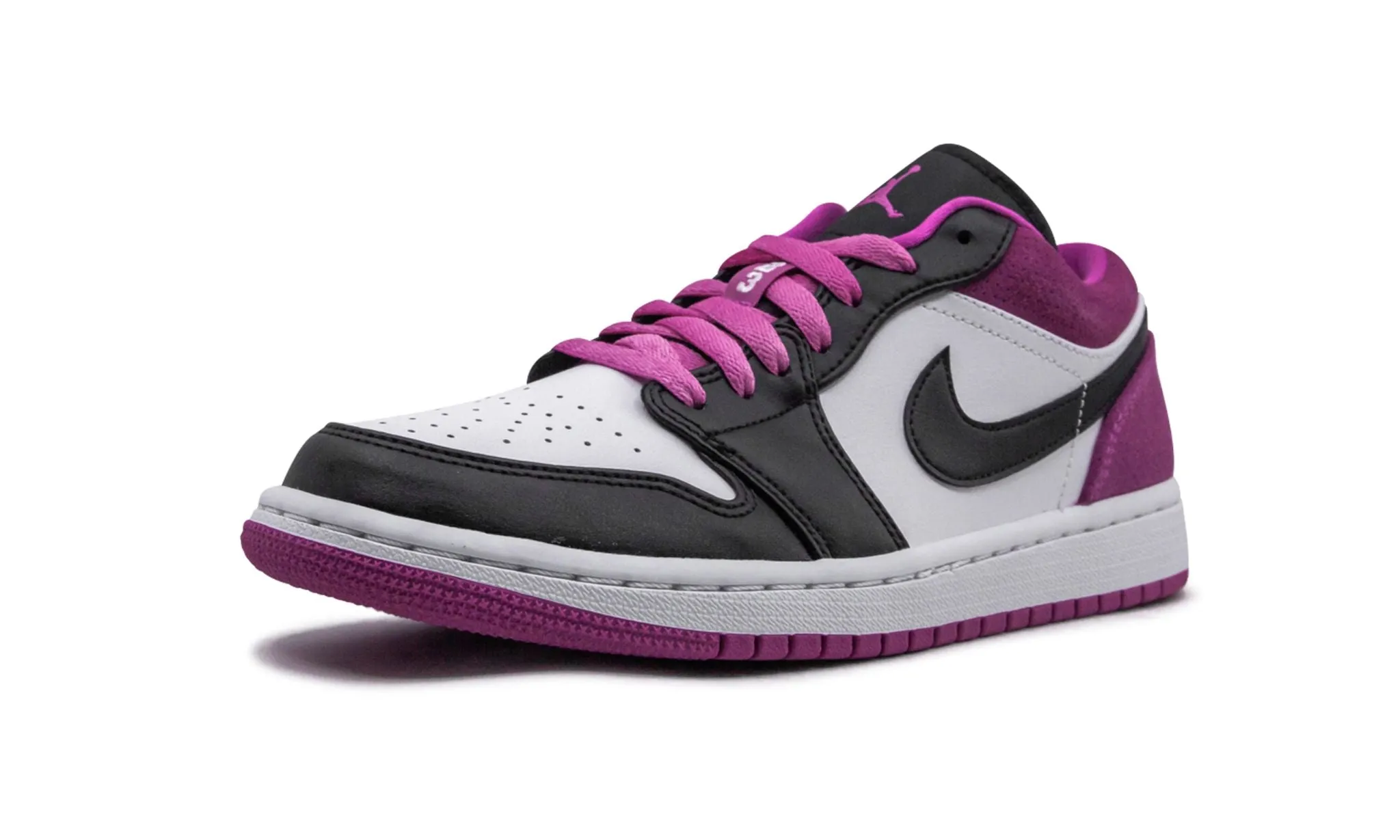 Air Jordan 1 Low SE Fuchsia Durable Fabric Color Mix