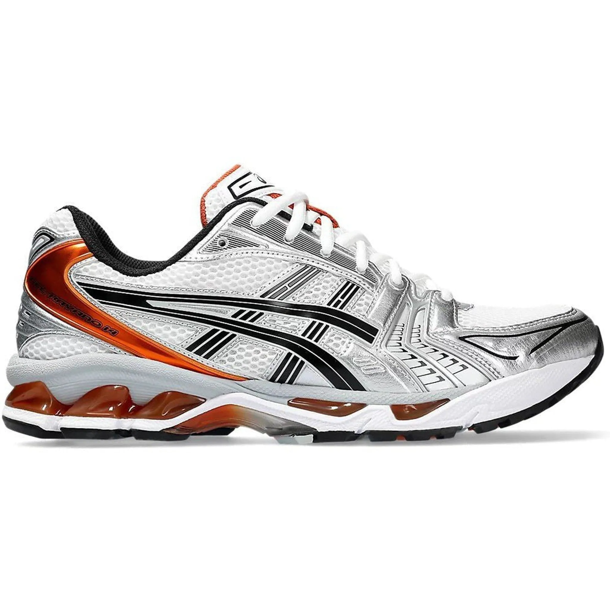 King Strong ASICS Gel-Kayano 14 White Piquant Orange