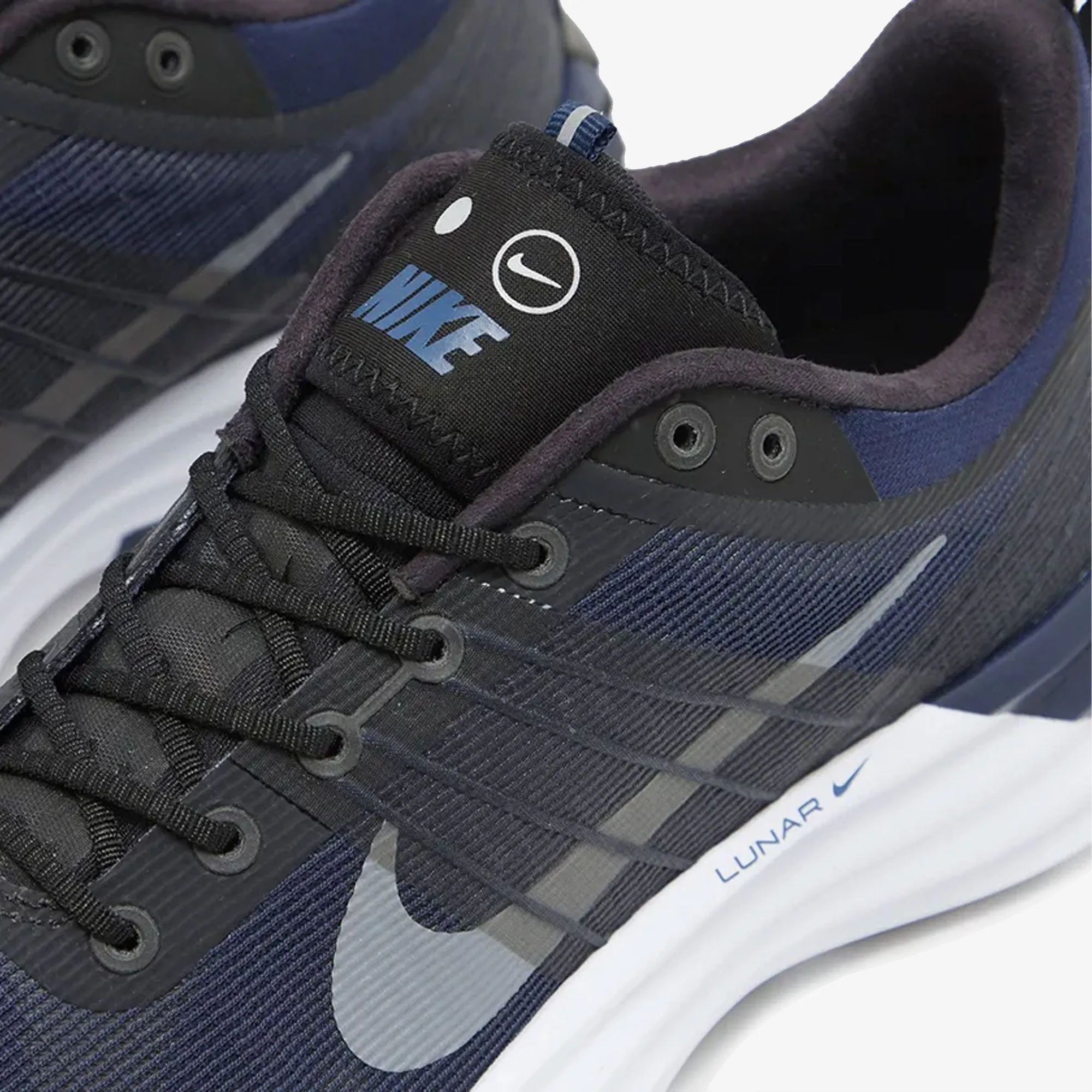 NIKE | LUNAR ROAM { BLACK/REFLECT SILVER-MIDNIGHT NAVY-WHITE Quick Pack