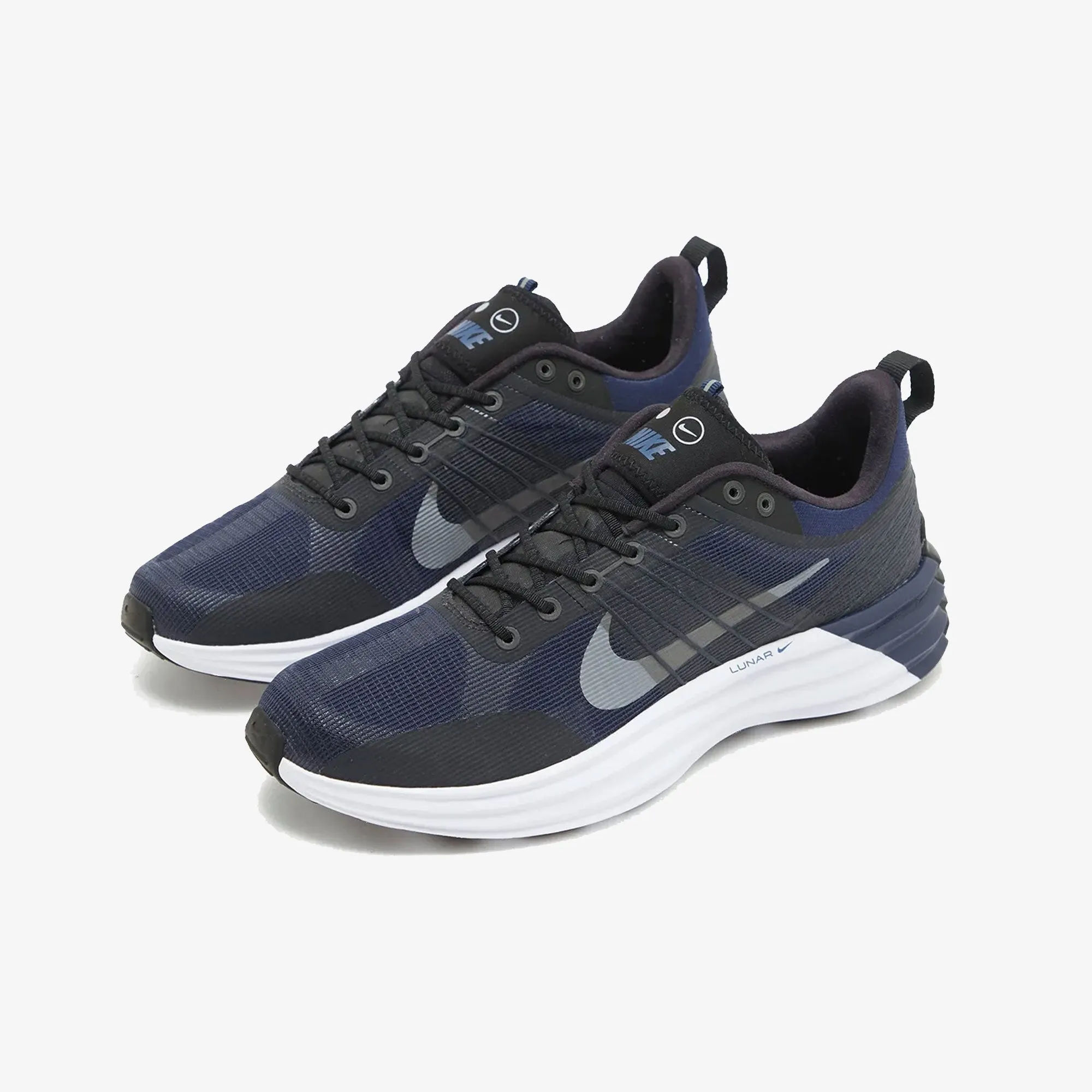 Slim Line waterproof NIKE | LUNAR ROAM { BLACK/REFLECT SILVER-MIDNIGHT NAVY-WHITE