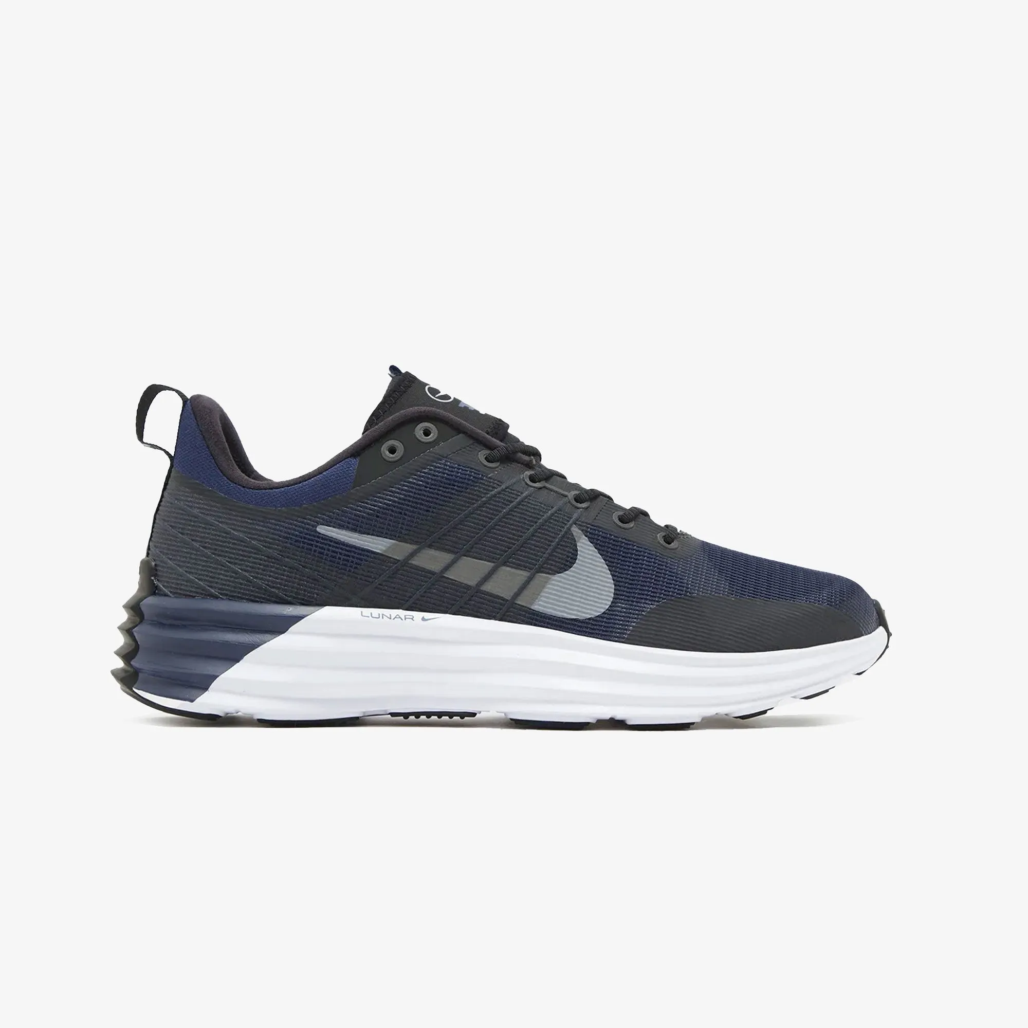 Mix Hue NIKE | LUNAR ROAM { BLACK/REFLECT SILVER-MIDNIGHT NAVY-WHITE