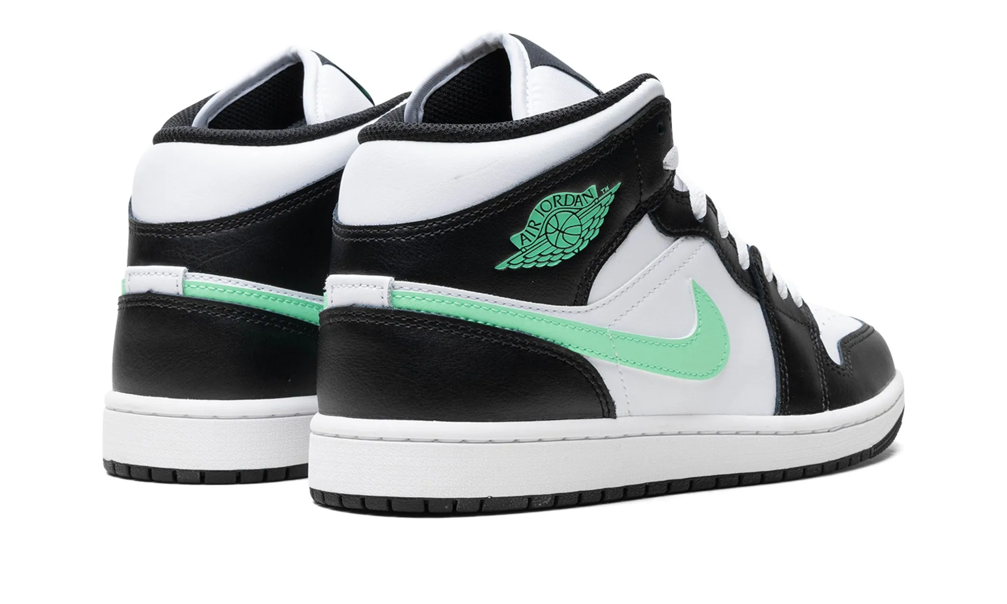 Neutral Tones Neutral Mood Air Jordan 1 Mid 'Green Glow'