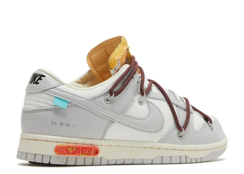 Breathable Design Slip Proof Nike Dunk Low Off-White Lot 46