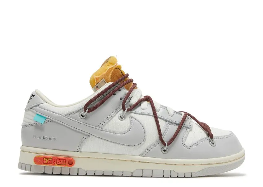 Nike Dunk Low Off-White Lot 46 Casual Setting