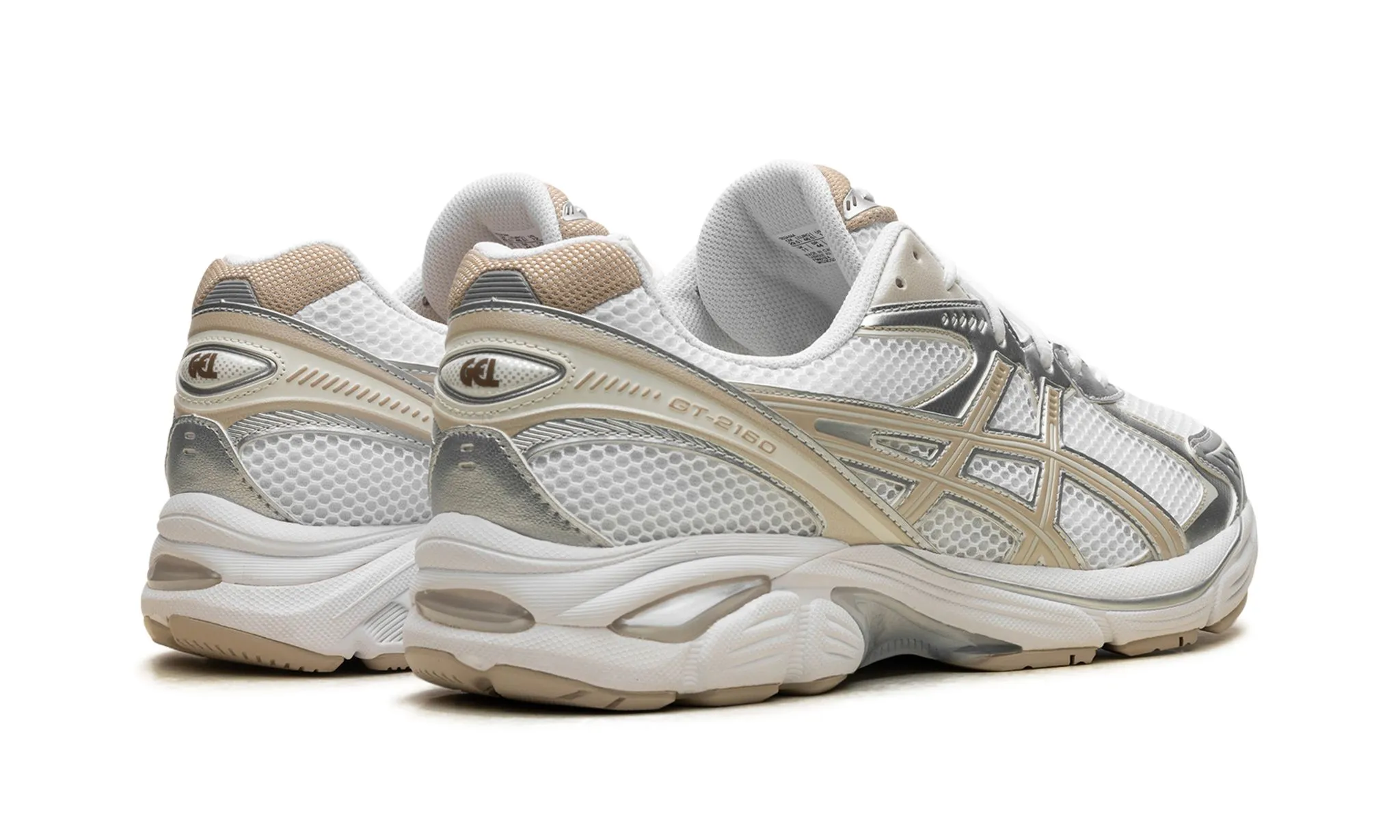 ASICS GT-2160 "White Putty" Ergonomic Contour Zero Gravity Cushioning