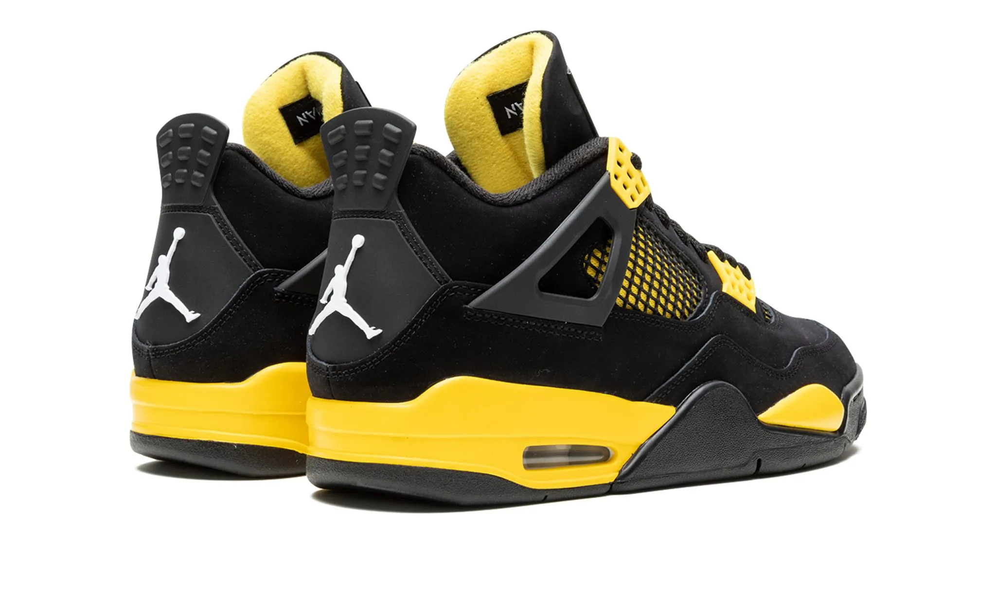 Jordan 4 Retro "Thunder" Pre-school Print Fun Cozy Design