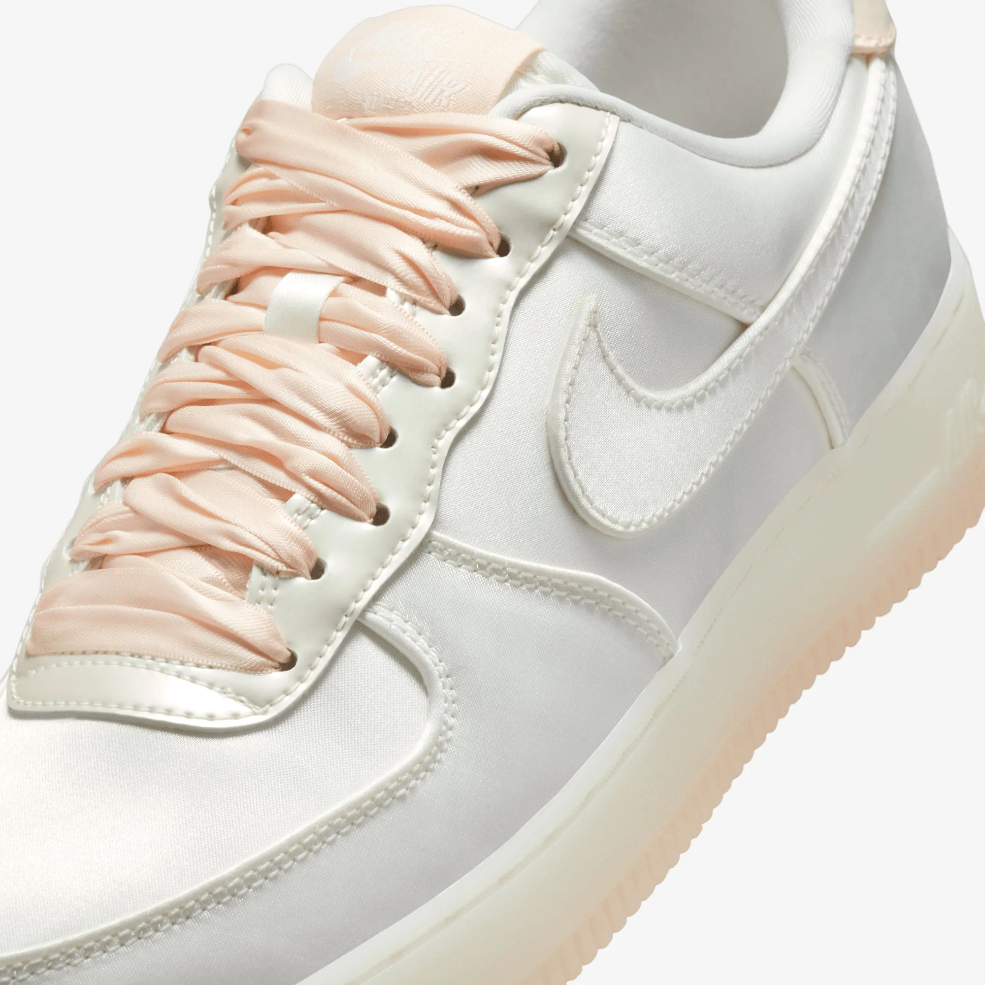 NIKE | AIR FORCE 1 '07 LV8 { SAIL/SAIL-BARELY ORANGE Moon Walk Ocean Walk