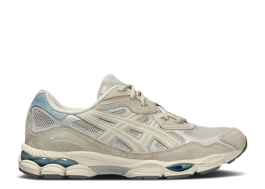 Comfort Cushion Technology Abrasion Resistant Panels Asics Gel-NYC Smoke Grey