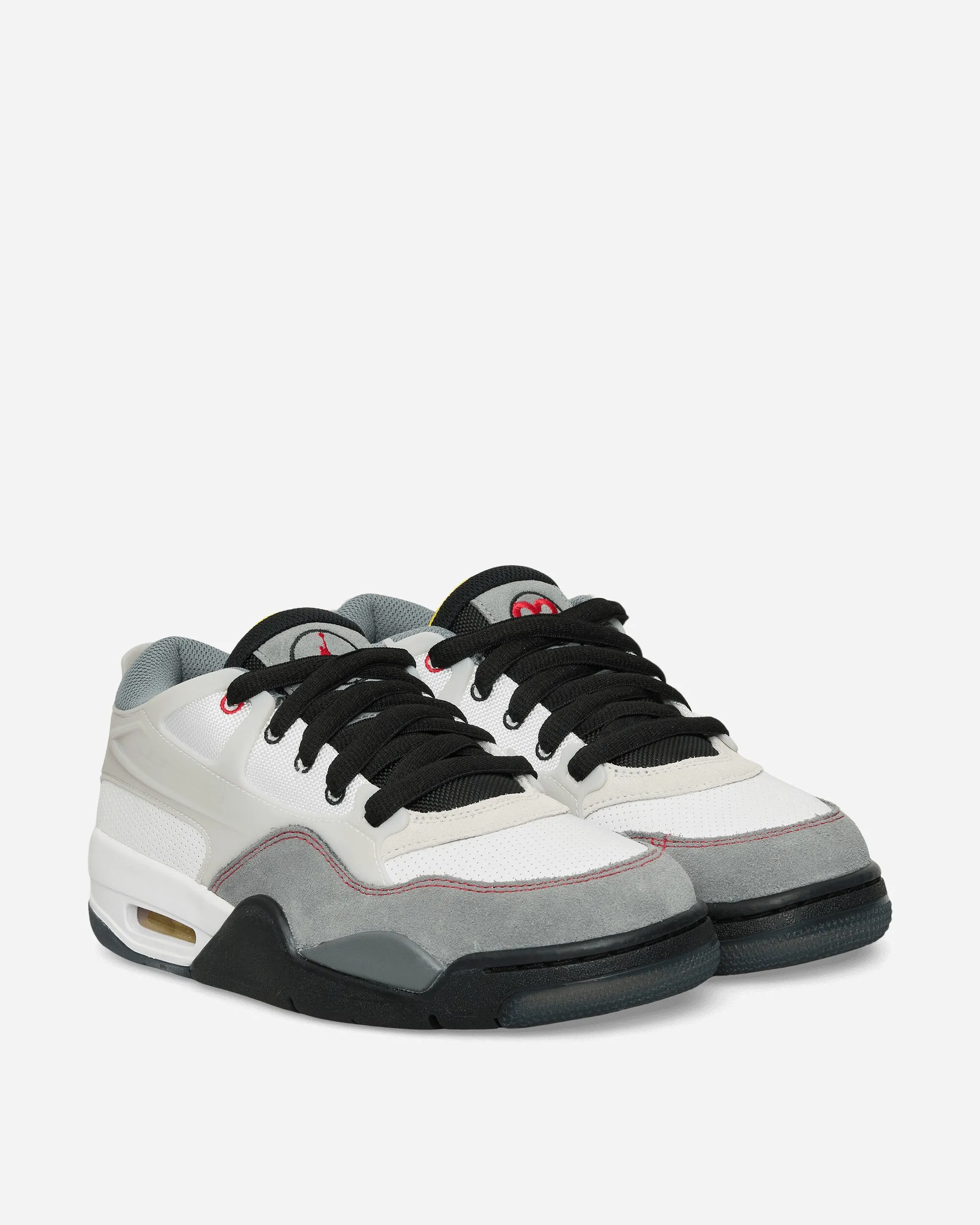 Casual Air Jordan 4 RM Premium Sneakers White / Smoke Gray