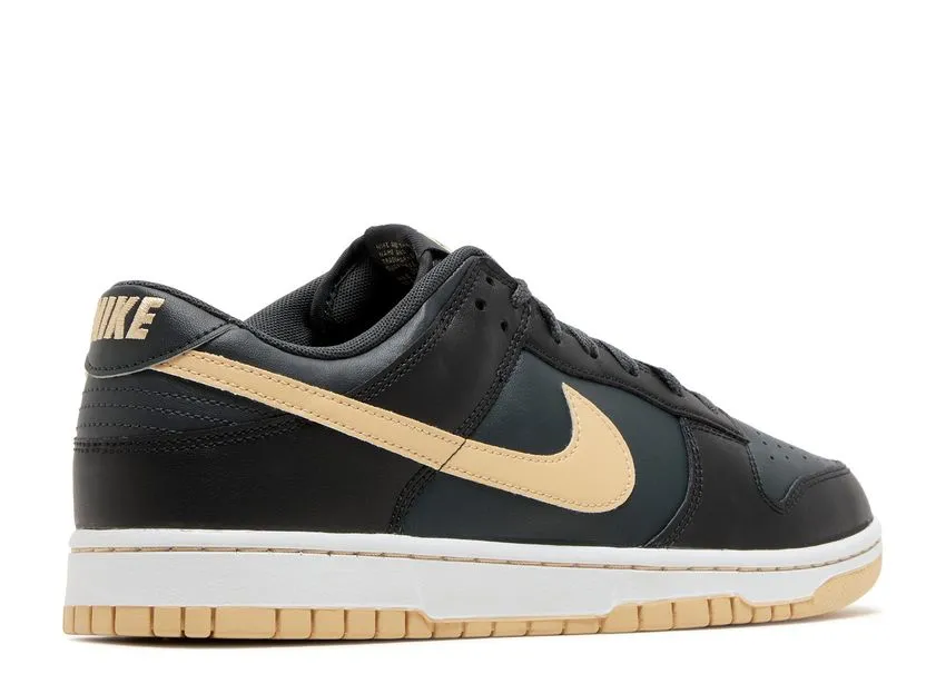 Nike Dunk Low Black Anthracite Sesame Daily Commute Urban Movement