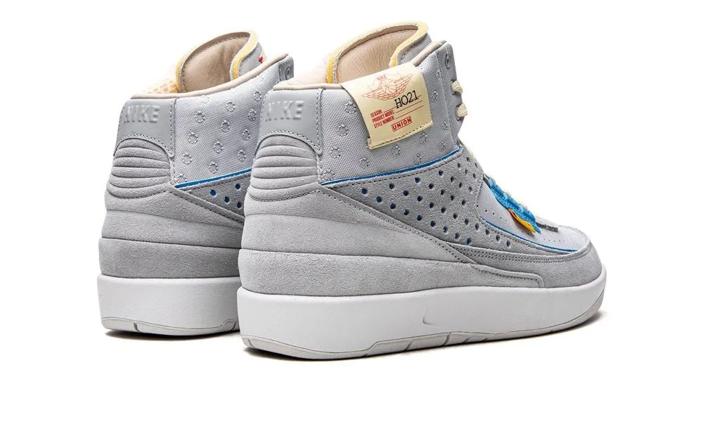 Union LA x Air Jordan 2 Retro SP Grey Fog Ring Walk Breathable Material