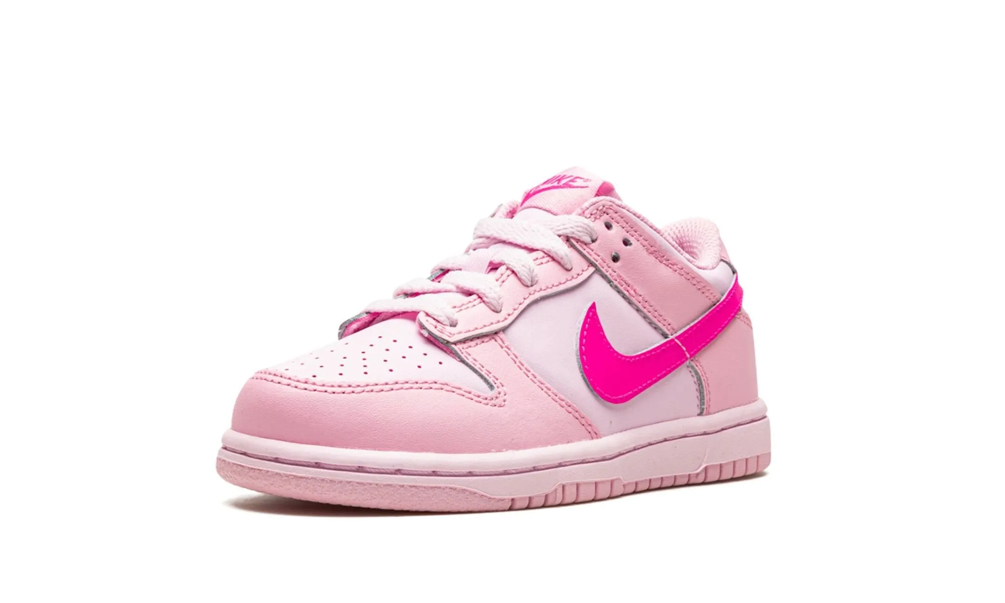 Travel Edge Nike Dunk Low Retro "Triple Pink" Toddler