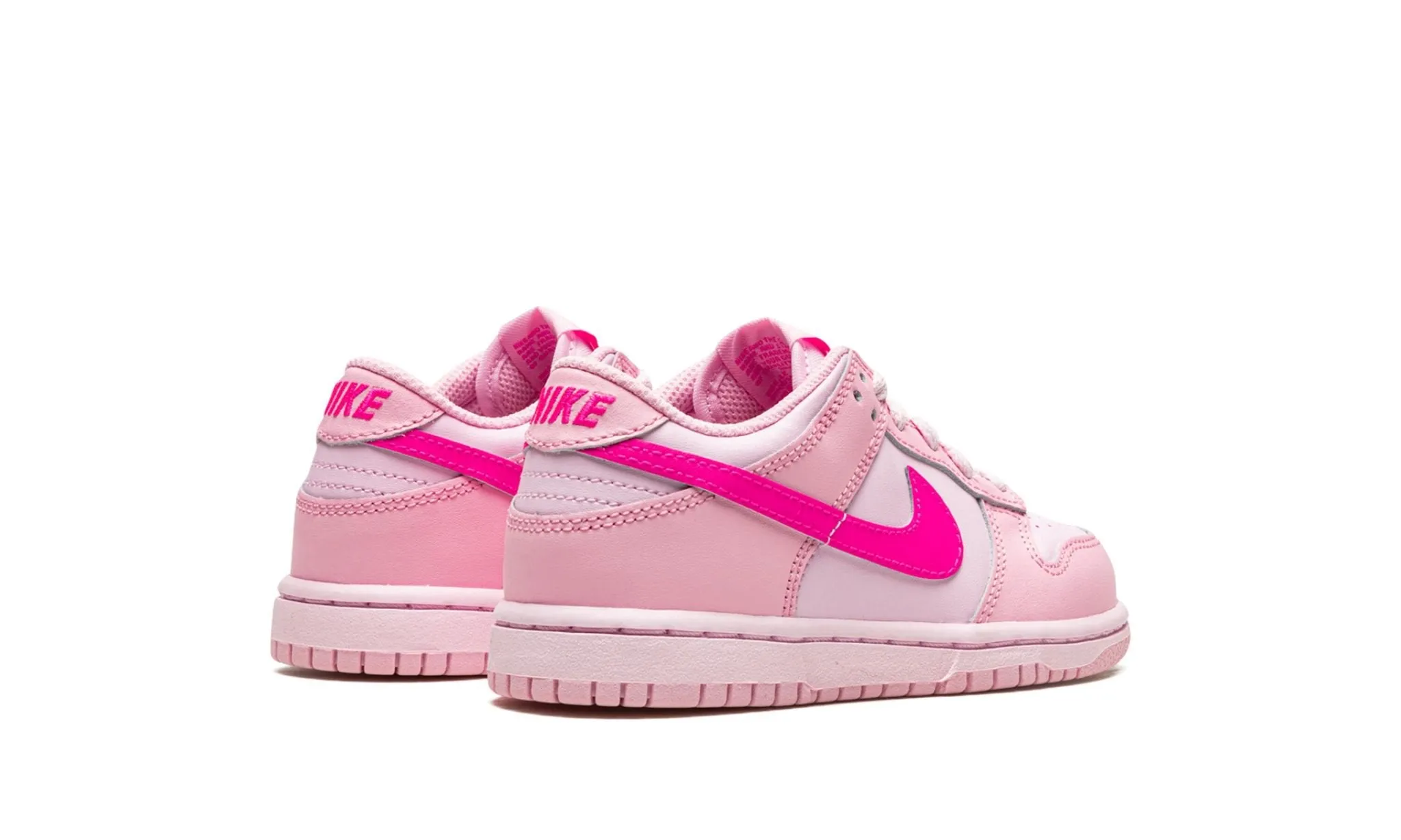 Morning Walk All Gender Fit Nike Dunk Low Retro "Triple Pink" Toddler