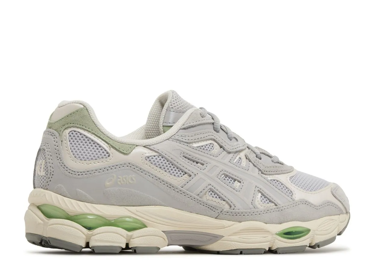 Classic sneakers Asics Gel-NYC Cloud Grey Green